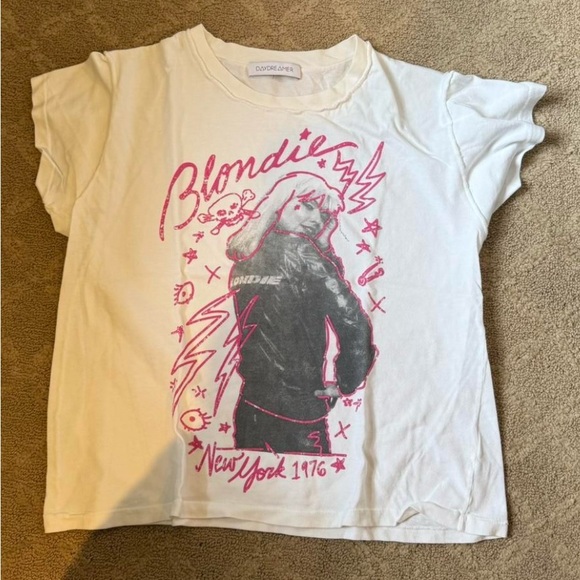Blondie Graphic White Tee - Short Sleeve - Picture 2 of 2